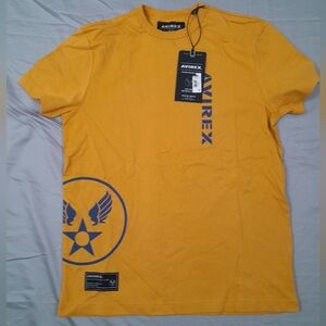 Avirex new with tags nwt logo short sleeve civilian military mens sz small s